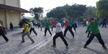 Senam Sehat Lintas Sektor Kecamatan Sedayu